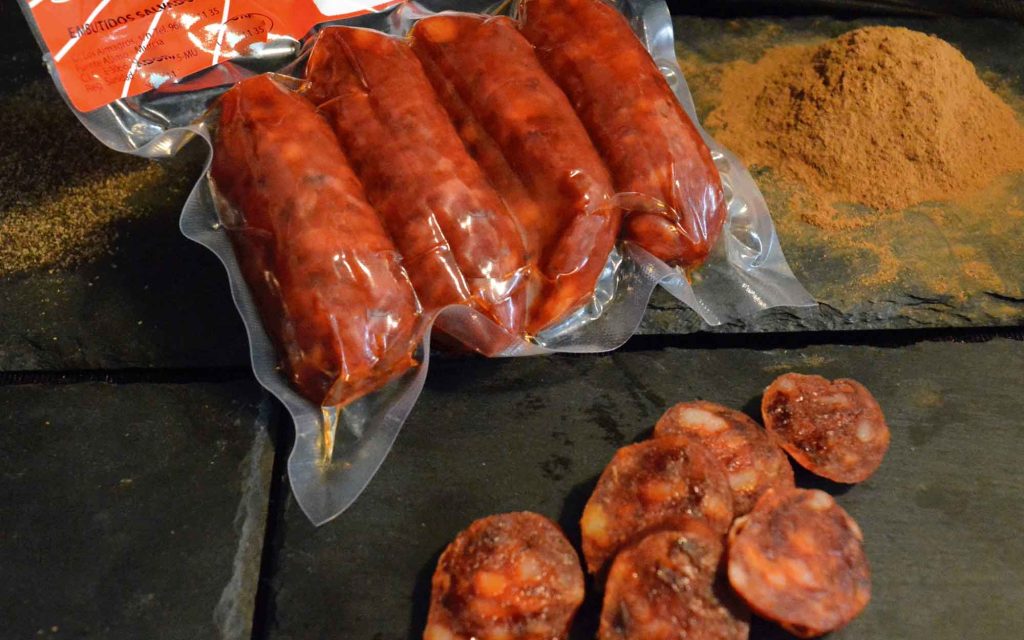 chorizos dulces