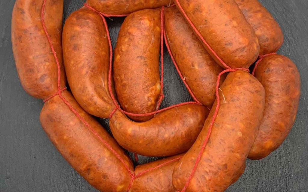 Chorizos frescos dulces y picantes